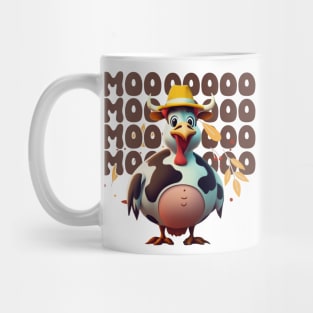 Funny Thanksgiving joke for farmers who raise cows Cute fake Thanksgiving turkey cow. Thanksgiving Funny Fake Cow Mo Thanksgiving Türkiye. Funny Thanksgiving joke for farmers who raise cows or grandpa, grandma, mom and dad Mug